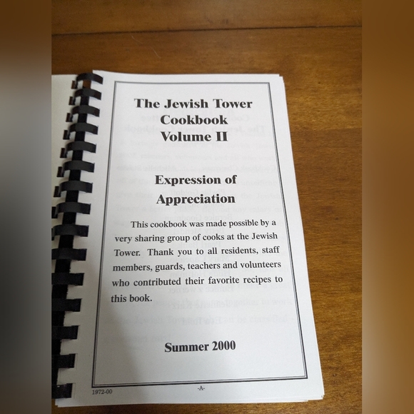 Generations Jewish Tower Cookbook Volume 2 - Picture 10 of 12